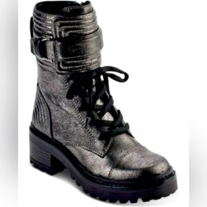 DKNY Gun Metal Boots